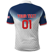 Custom USA Basketball Team Polo Shirt Shine Like Stars
