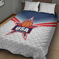USA Basketball Team Quilt Bed Set Shine Like Stars