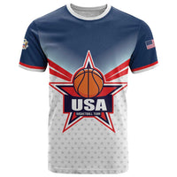 Custom USA Basketball Team T Shirt Shine Like Stars