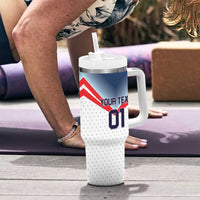 Custom USA Basketball Team Tumbler With Handle Shine Like Stars