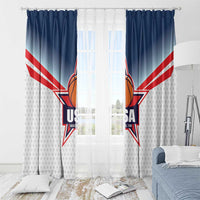 USA Basketball Team Window Curtain Shine Like Stars
