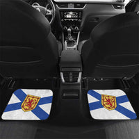 Canada Nova Scotia Province Car Mats One Defends and The Other Conquers