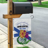 Canada Nova Scotia Province Garden Flag One Defends and The Other Conquers
