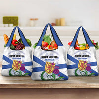 Canada Nova Scotia Province Grocery Bag One Defends and The Other Conquers