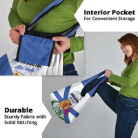 Canada Nova Scotia Province Grocery Bag One Defends and The Other Conquers