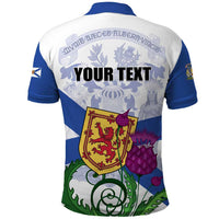 Personalized Canada Nova Scotia Province Polo Shirt One Defends and The Other Conquers