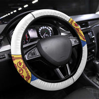 Canada Nova Scotia Province Steering Wheel Cover One Defends and The Other Conquers