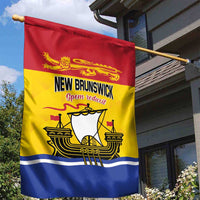 Canada New Brunswick Province Garden Flag Golden Lion Lymphad