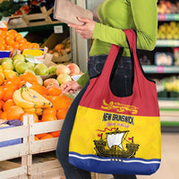 Canada New Brunswick Province Grocery Bag Golden Lion Lymphad