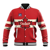 Custom Canada Hockey Baseball Jacket Canada Team Go Champions