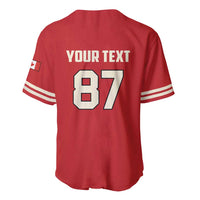 Custom Canada Hockey Baseball Jersey Canada Team Go Champions