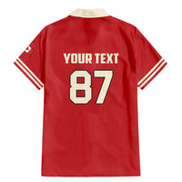 Custom Canada Hockey Family Matching Mermaid Dress and Hawaiian Shirt Canada Team Go Champions