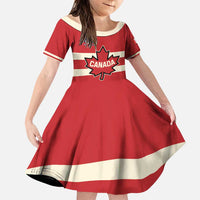 Custom Canada Hockey Family Matching Puletasi and Hawaiian Shirt Canada Team Go Champions