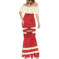 Custom Canada Hockey Mermaid Dress Canada Team Go Champions