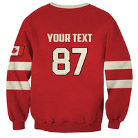 Custom Canada Hockey Sweatshirt Canada Team Go Champions