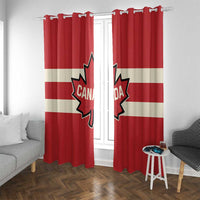 Canada Hockey Window Curtain Canada Team Go Champions