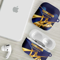 Barbados Gold Trident AirPods Case Luxury Style
