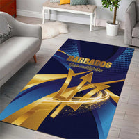 Barbados Gold Trident Area Rug Luxury Style