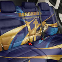 Barbados Gold Trident Back Car Seat Cover Luxury Style