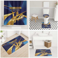 Barbados Gold Trident Bathroom Set Luxury Style