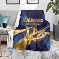 Barbados Gold Trident Blanket Luxury Style