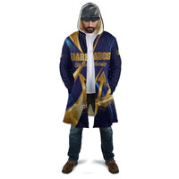 Personalized Barbados Gold Trident Cloak Luxury Style