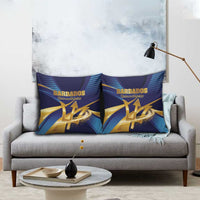 Barbados Gold Trident Pillow Cover Luxury Style