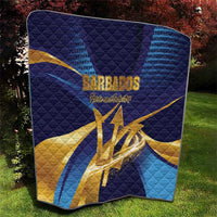 Barbados Gold Trident Quilt Luxury Style