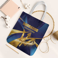 Barbados Gold Trident Tote Bag Luxury Style