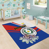 Paraguay Independence Day 2025 Area Rug Passiflora Paz y justicia