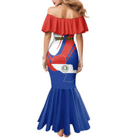 Personalized Paraguay Independence Day 2025 Family Matching Mermaid Dress and Hawaiian Shirt Passiflora Paz y justicia