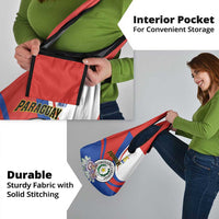 Paraguay Independence Day 2025 Grocery Bag Passiflora Paz y justicia