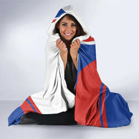 Paraguay Independence Day 2025 Hooded Blanket Passiflora Paz y justicia
