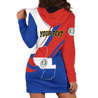 Personalized Paraguay Independence Day 2025 Hoodie Dress Passiflora Paz y justicia