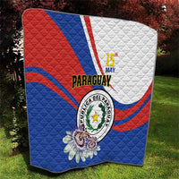 Paraguay Independence Day 2025 Quilt Passiflora Paz y justicia