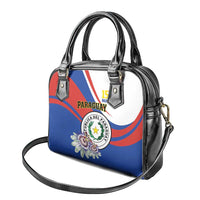 Paraguay Independence Day 2025 Shoulder Handbag Passiflora Paz y justicia