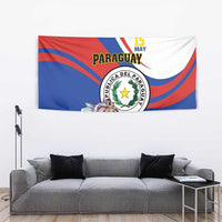 Paraguay Independence Day 2025 Tapestry Passiflora Paz y justicia