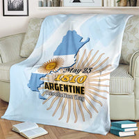 Argentine Revolution Day 1810 Blanket Sol de Mayo