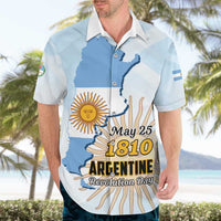 Personalized Argentine Revolution Day 1810 Hawaiian Shirt Sol de Mayo