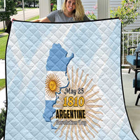 Argentine Revolution Day 1810 Quilt Sol de Mayo