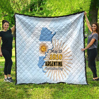 Argentine Revolution Day 1810 Quilt Sol de Mayo