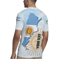 Personalized Argentine Revolution Day 1810 Rugby Jersey Sol de Mayo