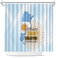 Argentine Revolution Day 1810 Shower Curtain Sol de Mayo