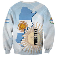 Personalized Argentine Revolution Day 1810 Sweatshirt Sol de Mayo