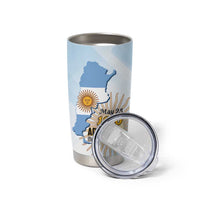 Personalized Argentine Revolution Day 1810 Tumbler Cup Sol de Mayo