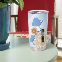 Personalized Argentine Revolution Day 1810 Tumbler Cup Sol de Mayo