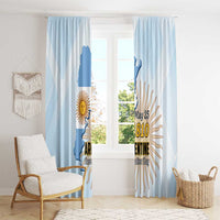 Argentine Revolution Day 1810 Window Curtain Sol de Mayo