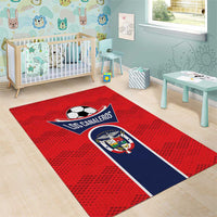 Panama Football Area Rug Vamos Los Canaleros