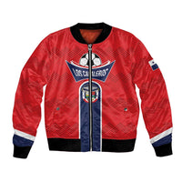 Custom Panama Football Bomber Jacket Vamos Los Canaleros
