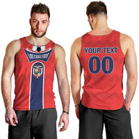 Custom Panama Football Men Tank Top Vamos Los Canaleros